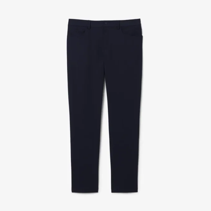 Pantalones chinos elásticos de corte ajustado