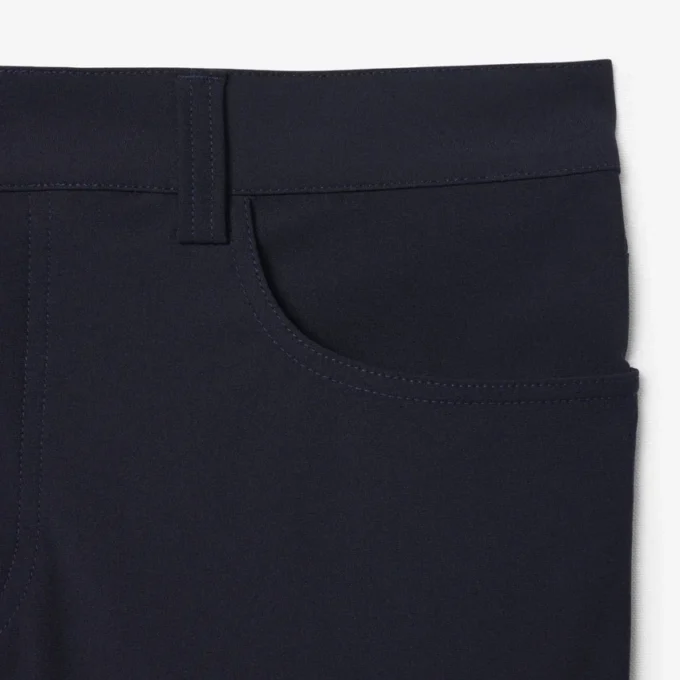 Pantalones chinos elásticos de corte ajustado