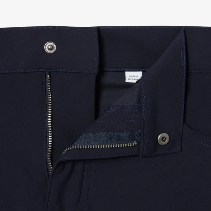 Pantalones chinos elásticos de corte ajustado
