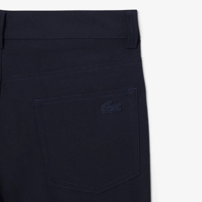 Pantalones chinos elásticos de corte ajustado