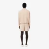 Pantalones cortos ajustados de lana para hombre de la colección Runway