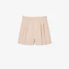 Pantalones cortos ajustados de lana para hombre de la colección Runway