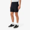Pantalones cortos bermudas de sarga de algodón elástico de corte regular