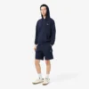 Pantalones cortos cargo de felpa de algodón para hombre