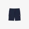 Pantalones cortos cargo de felpa de algodón para hombre