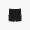 Pantalones cortos cargo de felpa de algodón para hombre