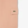Pantalones cortos cargo de felpa de algodón para hombre