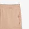 Pantalones cortos cargo de felpa de algodón para hombre