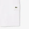 Pantalones cortos cargo de felpa de algodón para hombre