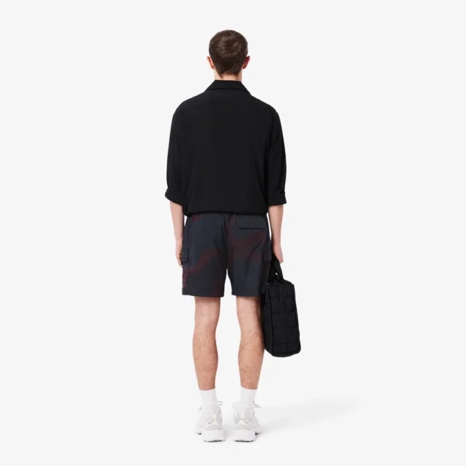 Pantalones cortos cargo de nailon con estampado Ombra para hombre