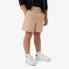 Pantalones cortos chinos de sarga de algodón elástica