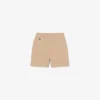 Pantalones cortos chinos de sarga de algodón elástica