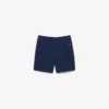 Pantalones cortos chinos de sarga de algodón elástica
