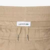 Pantalones cortos chinos de sarga de algodón elástica