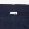 Pantalones cortos chinos de sarga de algodón elástico