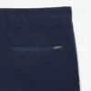 Pantalones cortos chinos de sarga de algodón elástico