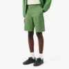 Pantalones cortos chinos de sarga elástica