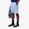Pantalones cortos chinos de sarga elástica