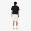 Pantalones cortos chinos de sarga elástica