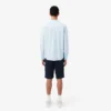 Pantalones cortos chinos de sarga elástica
