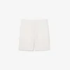 Pantalones cortos chinos de sarga elástica