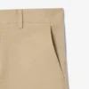 Pantalones cortos chinos de sarga elástica
