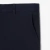 Pantalones cortos chinos de sarga elástica