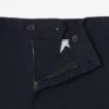 Pantalones cortos chinos de sarga elástica