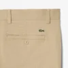 Pantalones cortos chinos de sarga elástica