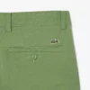 Pantalones cortos chinos de sarga elástica