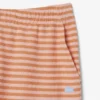 Pantalones cortos de algodón a rayas de corte regular