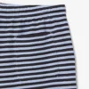 Pantalones cortos de algodón a rayas de corte regular