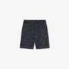 Pantalones cortos de algodón con rayas y estampado de cocodrilo