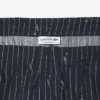 Pantalones cortos de algodón con rayas y estampado de cocodrilo