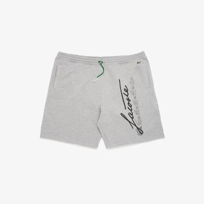 Pantalones cortos de algodón de marca para hombre