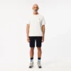 Pantalones cortos de algodón elástico de corte ajustado para hombre