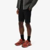 Pantalones cortos de algodón elástico de corte ajustado para hombre