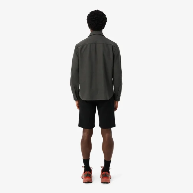 Pantalones cortos de algodón elástico de corte ajustado para hombre
