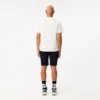 Pantalones cortos de algodón elástico de corte ajustado para hombre