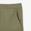 Pantalones cortos de algodón elástico de corte regular