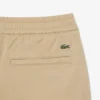 Pantalones cortos de algodón elástico de corte regular