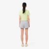 Pantalones cortos de algodón plisados