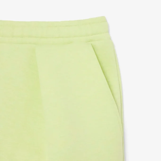 Pantalones cortos de algodón plisados