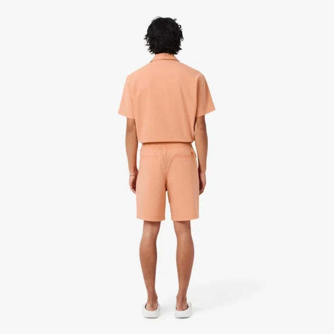 Pantalones cortos de algodón seersucker