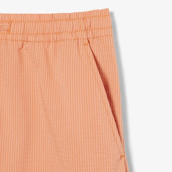 Pantalones cortos de algodón seersucker