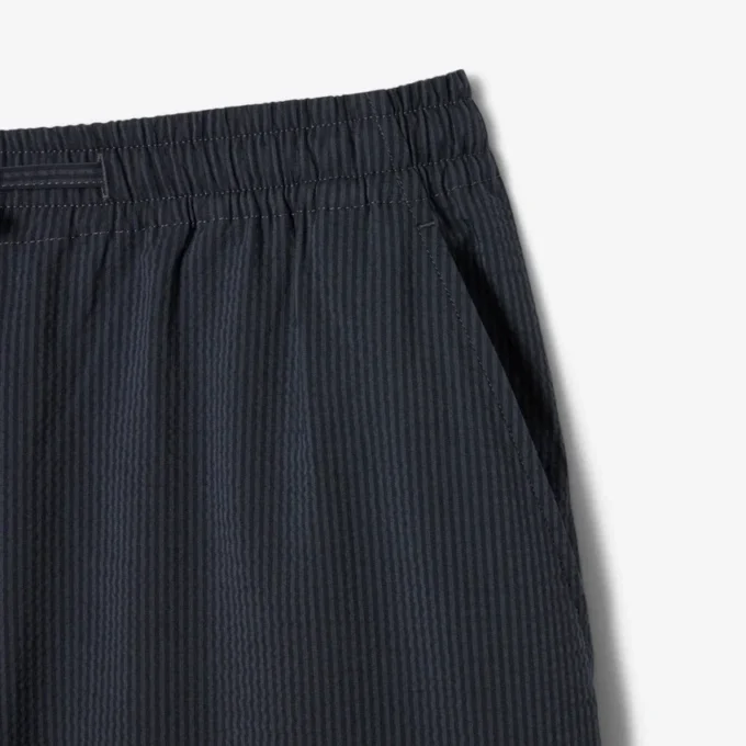 Pantalones cortos de algodón seersucker