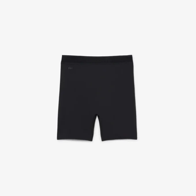 Pantalones cortos de ciclismo de microfibra de cintura alta