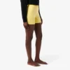 Pantalones cortos de ciclismo de microfibra de cintura alta