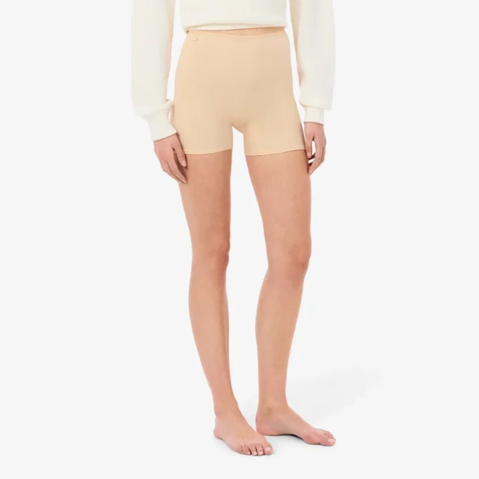 Pantalones cortos de ciclismo de microfibra de cintura alta