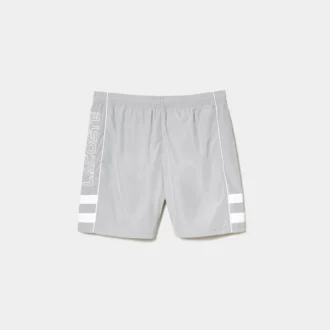 Pantalones cortos de corte holgado con bordados para hombre
